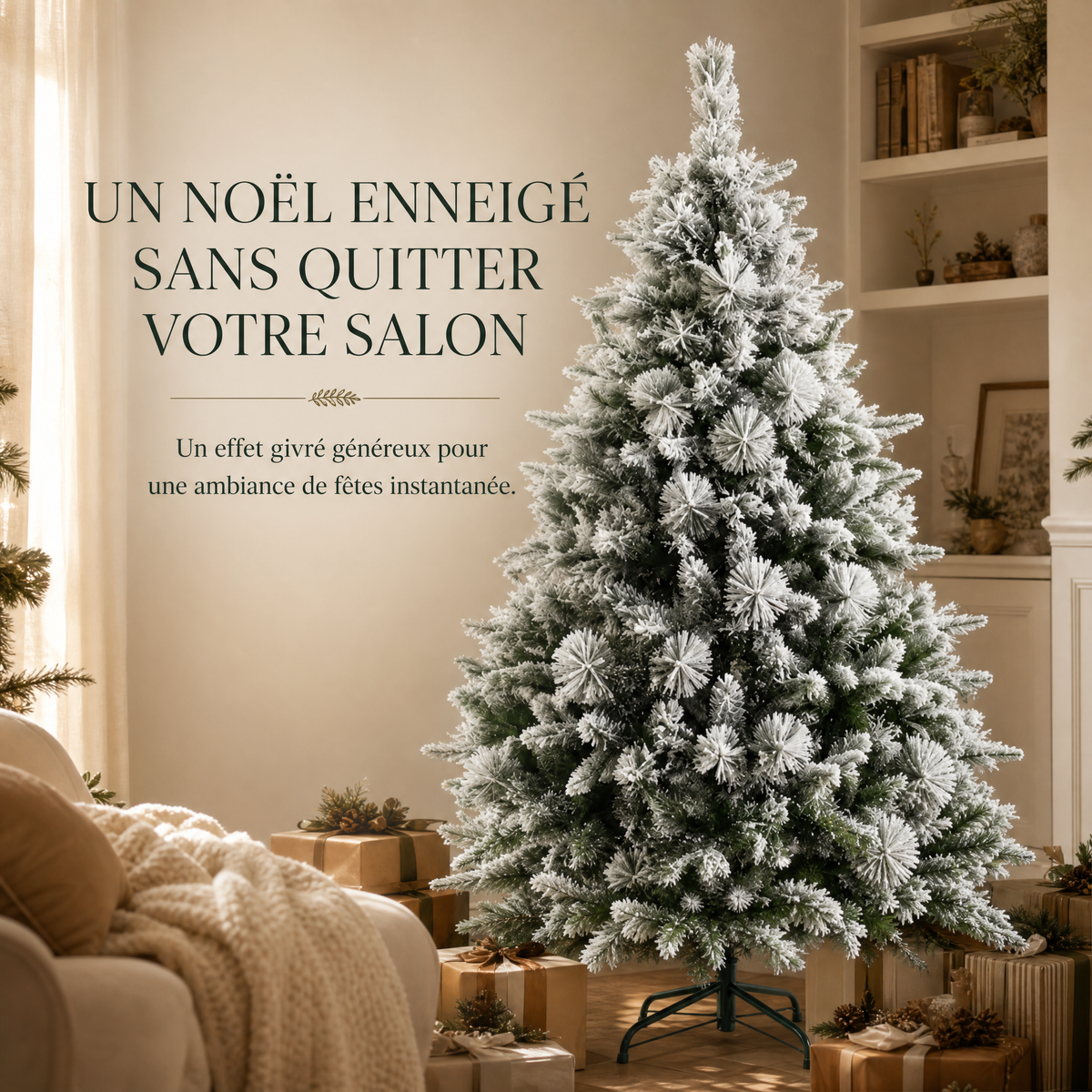 Sapin Enneigé Elvsta 135 cm