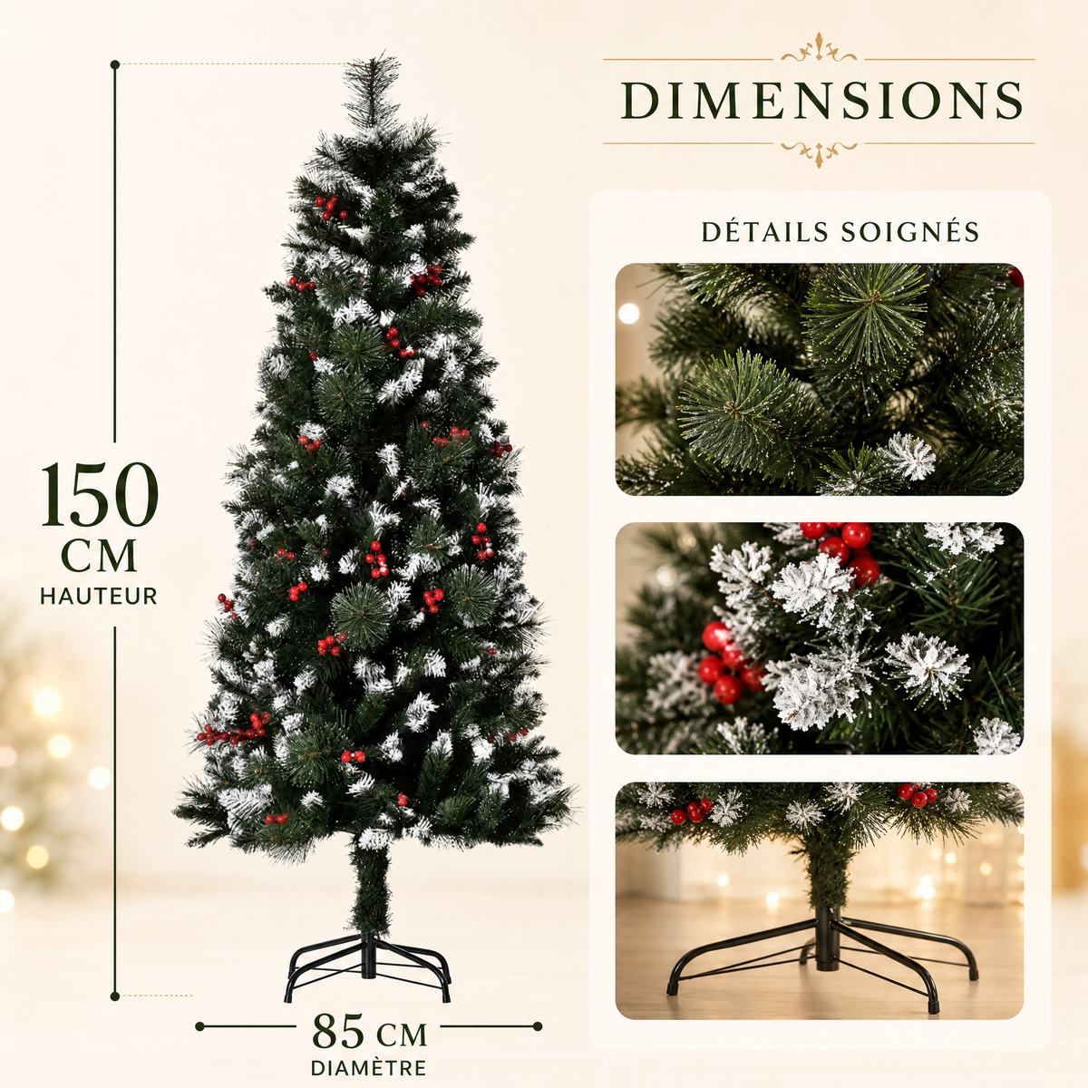 Sapin Classique Hemvik 150 cm
